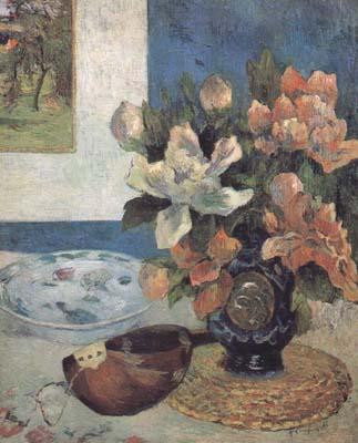 Paul Gauguin Still Life with Mandolin (mk06) oil painting picture
